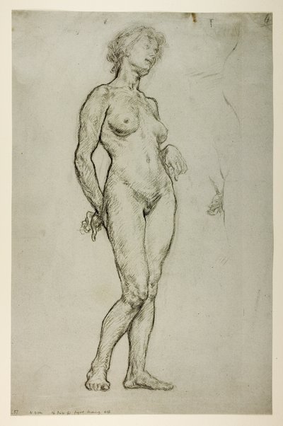 Study of a Female Figure by William Orpen